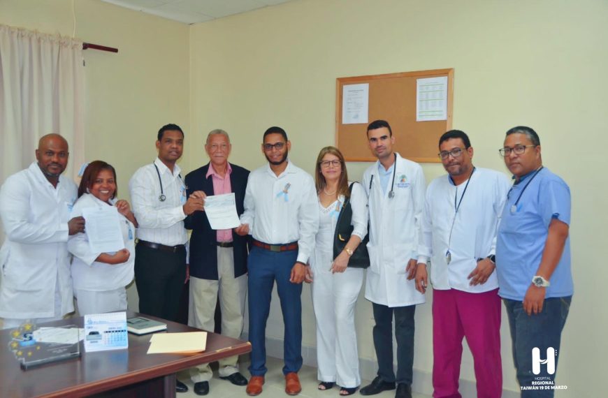 Hospital Regional Taiw&aacute;n entrega primera partida para la climatizaci&oacute;n del centro de salud