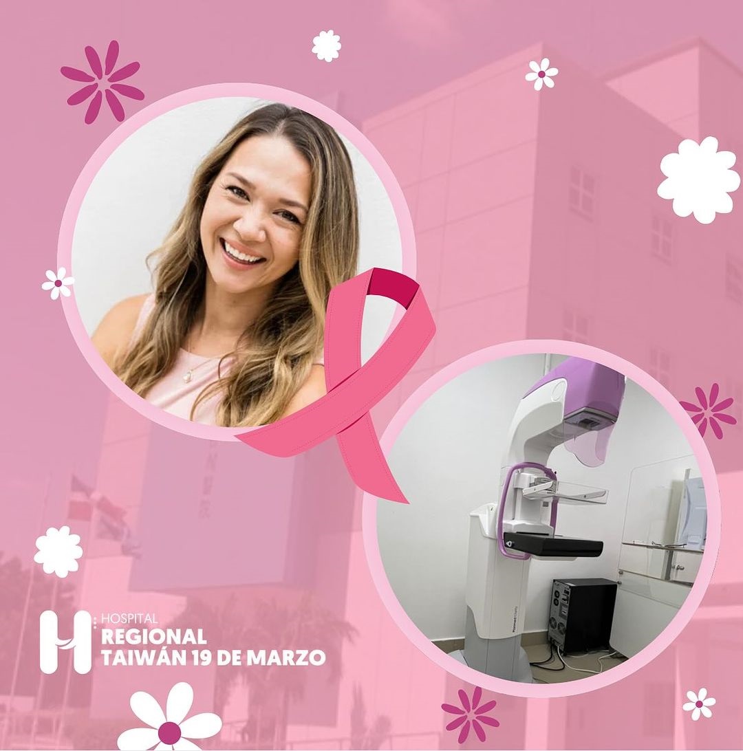 En este momento estás viendo ¡Octubre Rosa! Realiza tu mamografía gratis en el Hospital Regional Taiwán